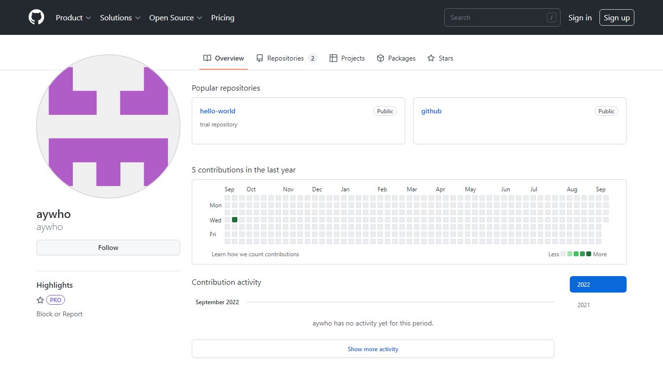 aywho (aywho) · GitHub